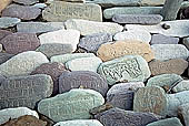 Ladakh - pile of graved stones 